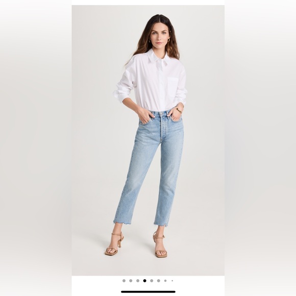 AGOLDE Riley Jeans, Size 26 - Picture 4 of 8